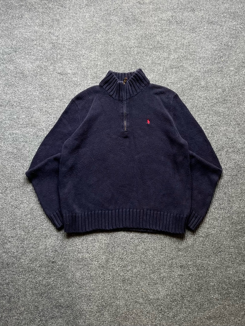 Y2K Polo Ralph Lauren Quarter Zip Sweater